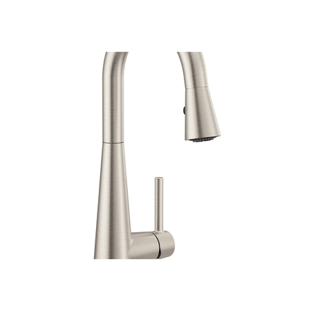 MOEN Sleek Spot resist stainless one-handle bar faucet 7664SRS